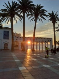 Ilustración de Nerja