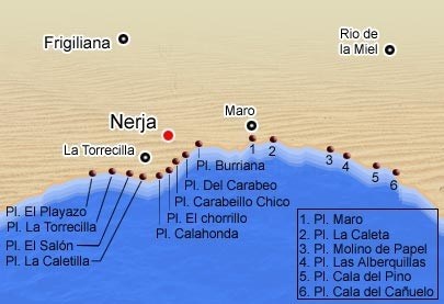 Ilustración de Nerja