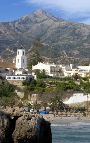 Ilustración de Nerja
