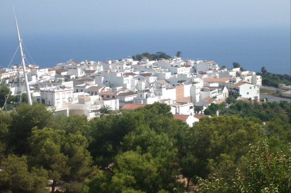 Ilustración de Nerja