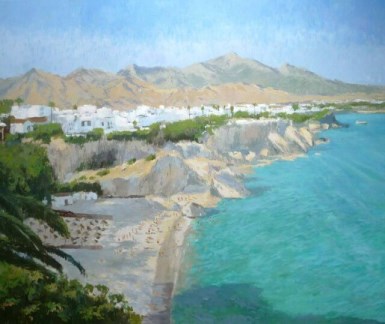 Ilustración de Nerja