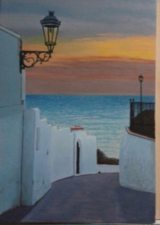Ilustración de Nerja