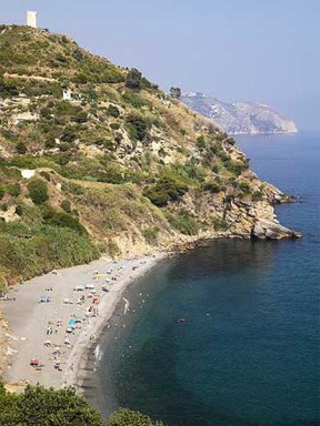 Ilustración de Nerja