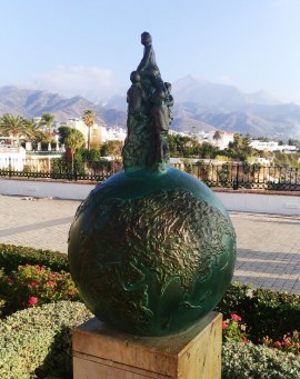 Ilustración de Nerja