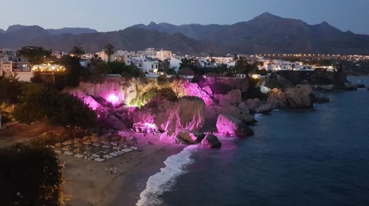 Ilustración de Nerja