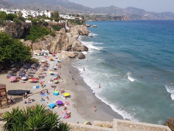 Ilustración de Nerja