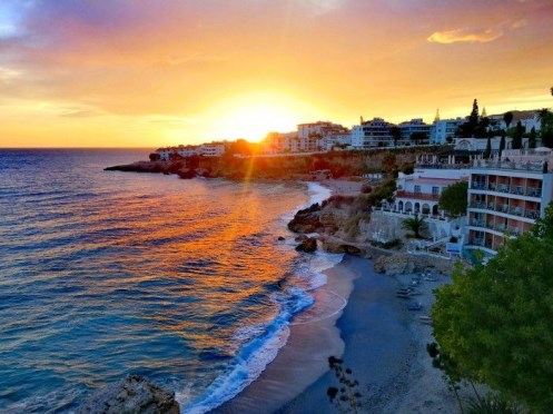 Ilustración de Nerja