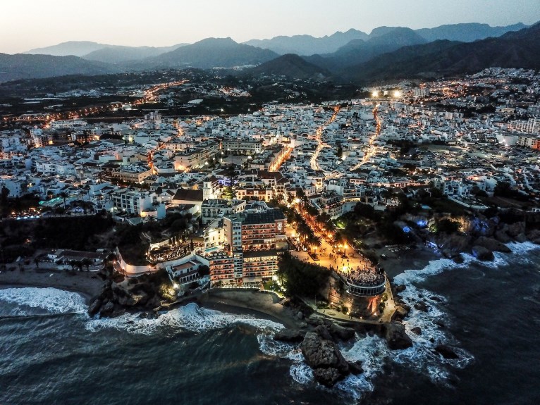 Ilustración de Nerja