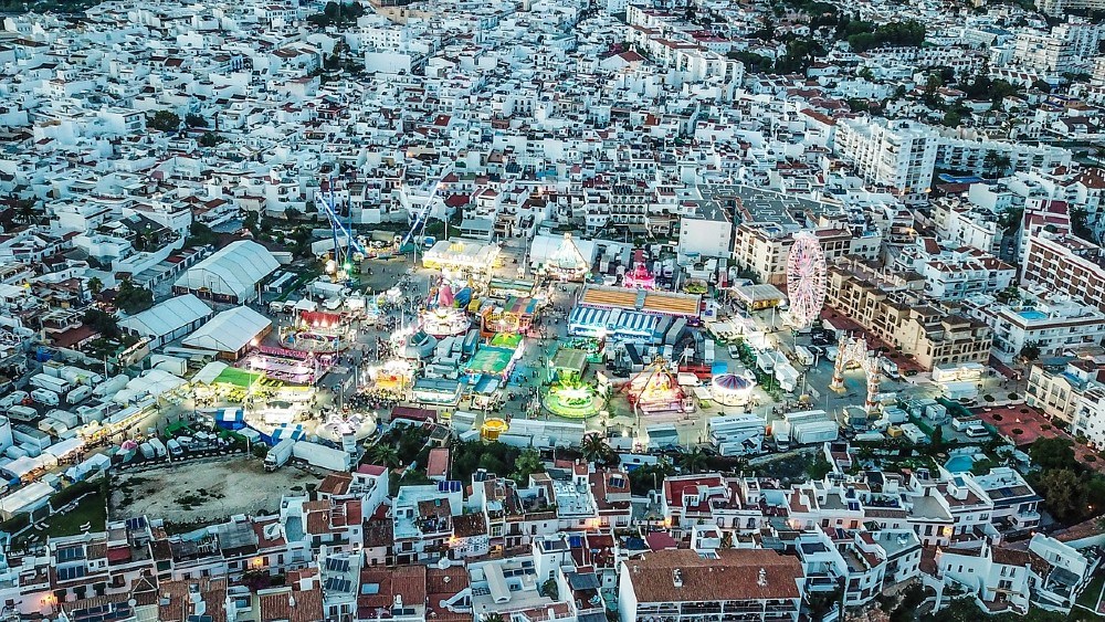 Ilustración de Nerja