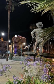 Ilustración de El Parque de Málaga, una visión diferente