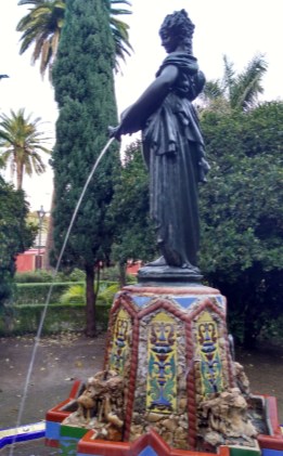 Ilustración de El Parque de Málaga, una visión diferente