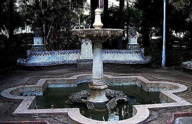 Ilustración de El Parque de Málaga, una visión diferente