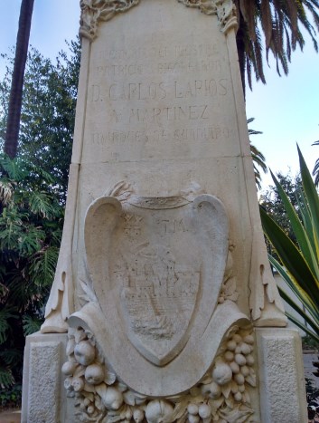 Ilustración de El Parque de Málaga, una visión diferente