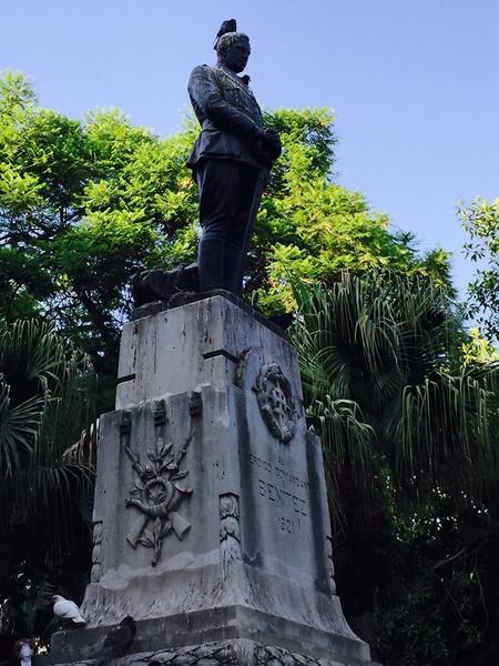 Ilustración de El Parque de Málaga, una visión diferente