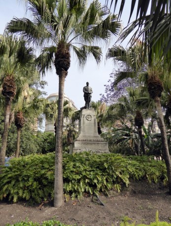 Ilustración de El Parque de Málaga, una visión diferente