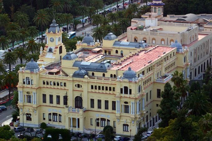 Ilustración de El Parque de Málaga, una visión diferente