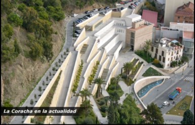 Ilustración de El Parque de Málaga, una visión diferente