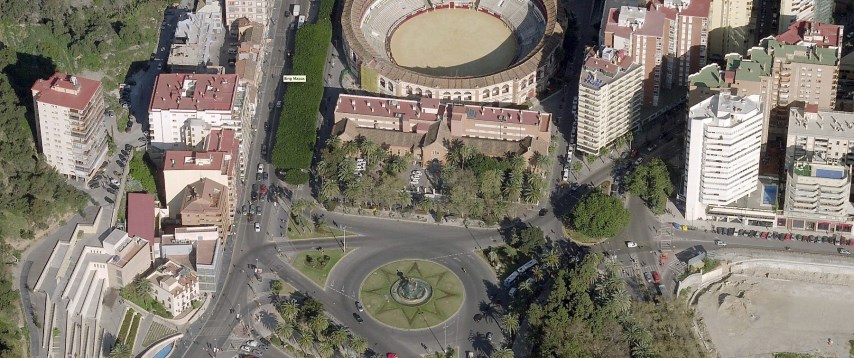Ilustración de El Parque de Málaga, una visión diferente
