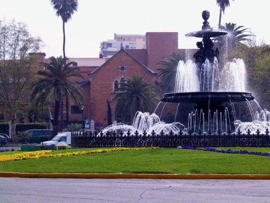 Ilustración de El Parque de Málaga, una visión diferente