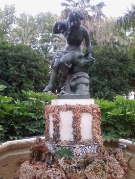 Ilustración de El Parque de Málaga, una visión diferente