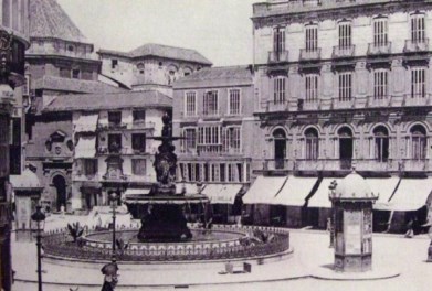 Ilustración de El Parque de Málaga, una visión diferente