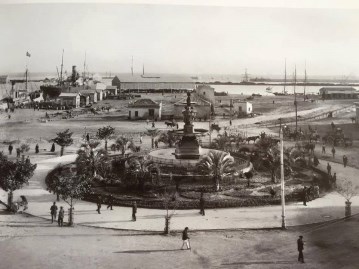 Ilustración de El Parque de Málaga, una visión diferente