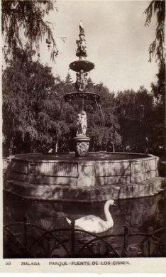 Ilustración de El Parque de Málaga, una visión diferente