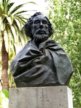 Ilustración de El Parque de Málaga, una visión diferente