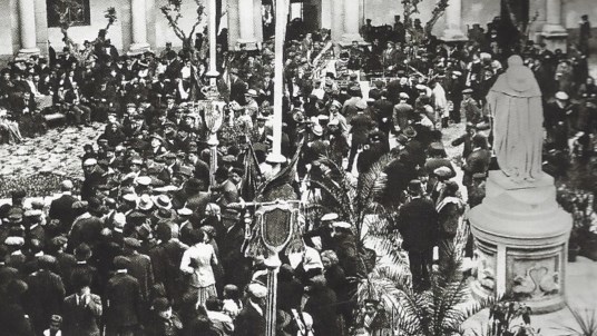 Ilustración de El Parque de Málaga, una visión diferente