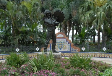 Ilustración de El Parque de Málaga, una visión diferente