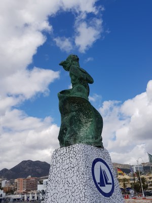 Ilustración de El Parque de Málaga, una visión diferente