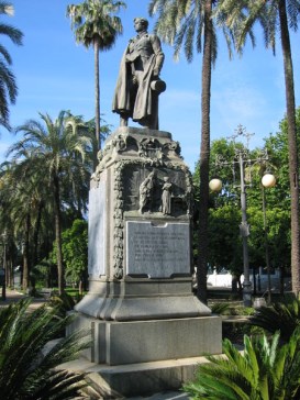 Ilustración de El Parque de Málaga, una visión diferente