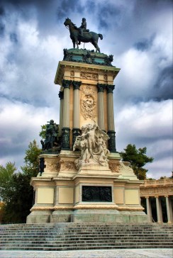 Ilustración de El Parque de Málaga, una visión diferente