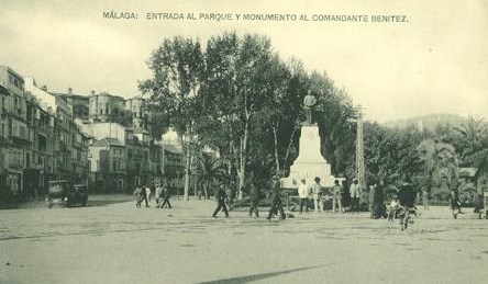 Ilustración de El Parque de Málaga, una visión diferente