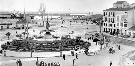 Ilustración de El Parque de Málaga, una visión diferente