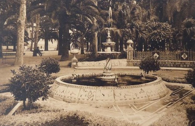 Ilustración de El Parque de Málaga, una visión diferente