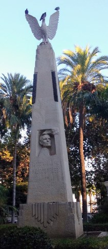 Ilustración de El Parque de Málaga, una visión diferente