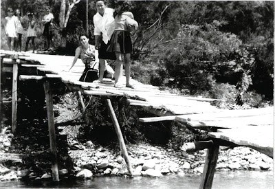 Pasarela de madera