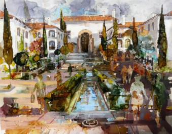 Pintura de Francisco Luna Galván, de 2012
