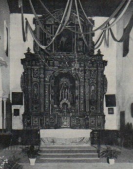 En su tiempo, tuvo un magnífico retablo en el altar mayor